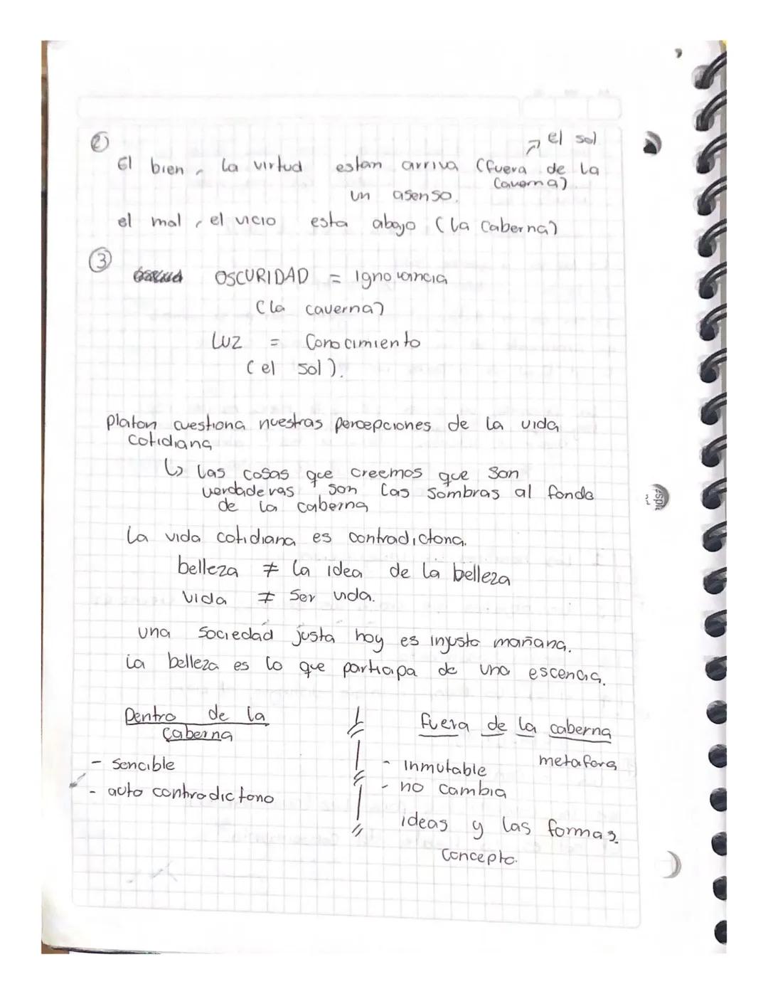 La alegoria de la caberna de
La Republica bro
Las
platon
N° 7.
cuatro formas del Conocimiento
Eikasia
Distis
Diano la
El Bien
Noesis
1 Imagi