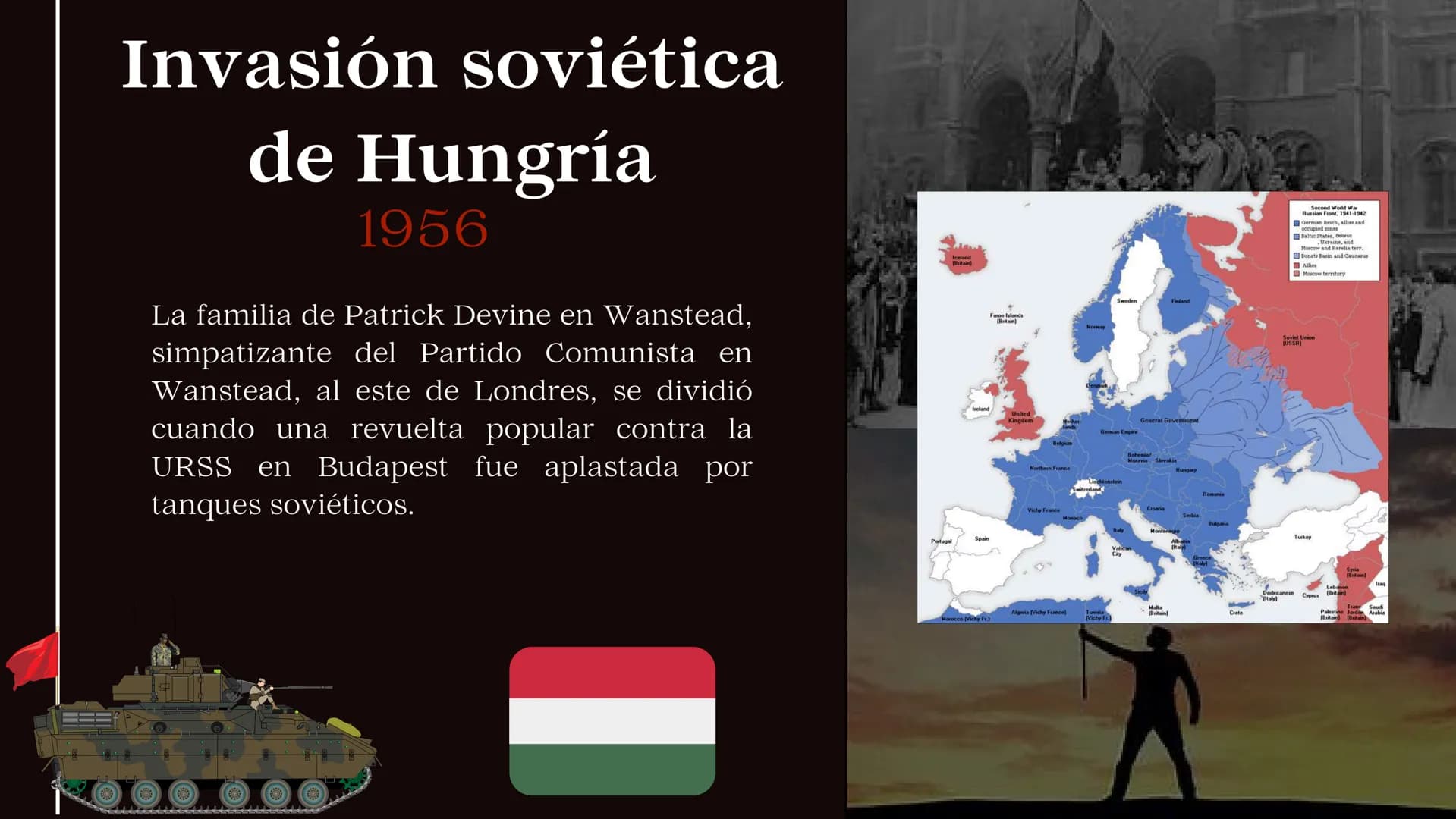 BLOQUE OCCIDENTAL
LA GUERRA FRIA
S
Mandid
1945
Guerra fría J Comienzo de la
Guerra fria
1945
"Fin de la segunda guerra mundial,otro
conflict