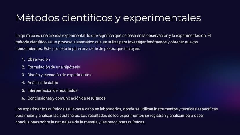 Introducción a la Química
Este documento servirá como guía para adentrarse en el fascinante mundo de la química, explorando su historia,
sus