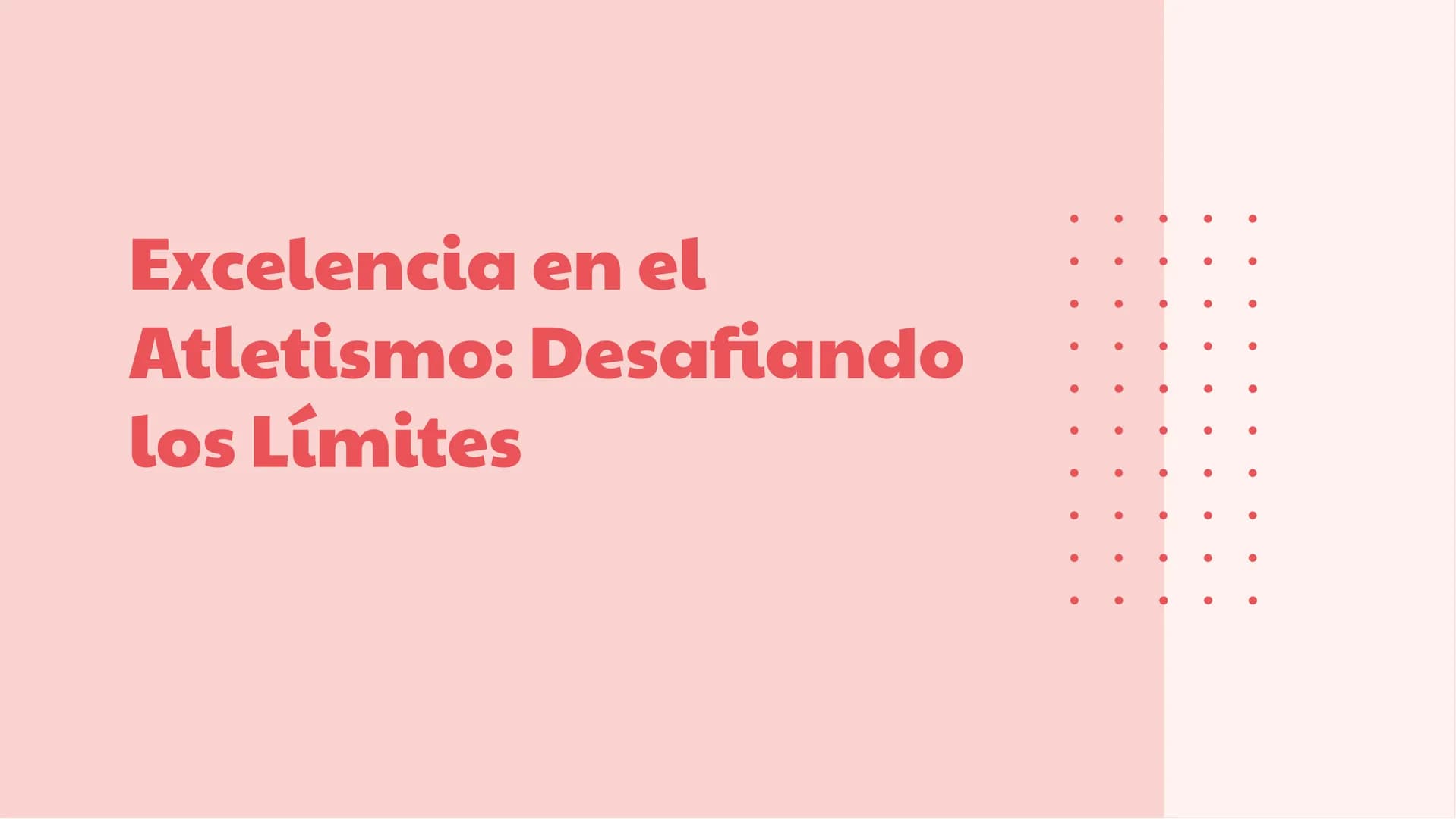 Excelencia en el
Atletismo: Desafiando
los Límites Introducción
El atletismo es una disciplina que desafía los límites físicos y
mentales de