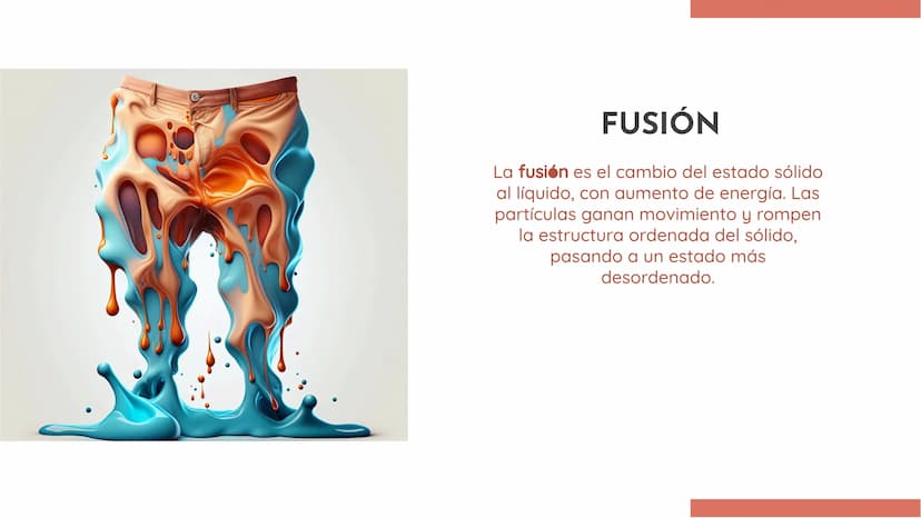 FUNDAMENTOS DE
LOS ESTADOS DE
LA MATERIA Y SUS
TRANSFORMACION
ES INTRODUCCIÓN
En esta presentación se abordarán los
fundamentos de los estad