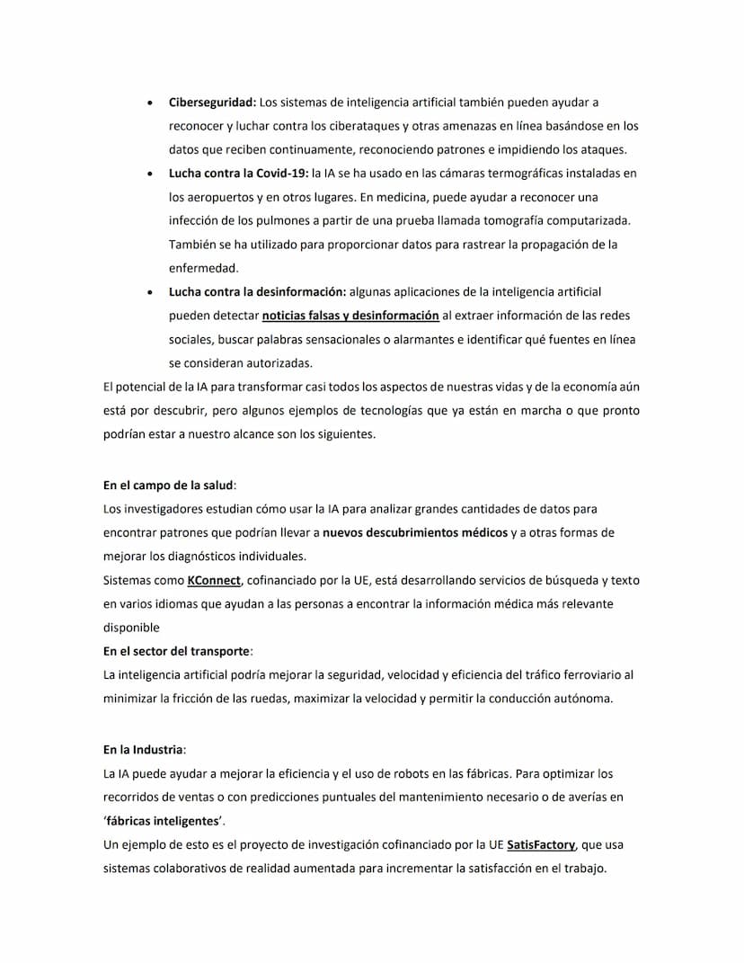 ¿Qué es la Inteligencia Artificial?¹
La Inteligencia Artificial (IA), al igual que la humana, es un concepto complejo de definir. Aún no
exi