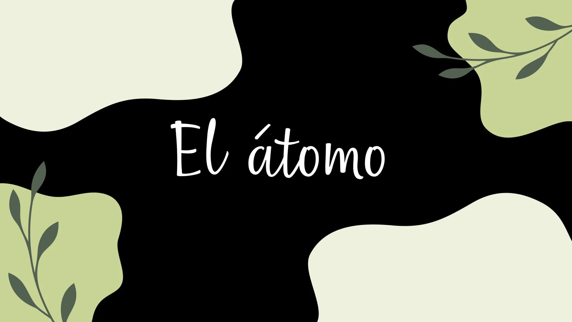 El átomo •
¿QUE ES?
Es la unidad fundamental de los
elementos químicos. Consiste
en un núcleo que contiene
protones cargados
positivamente y