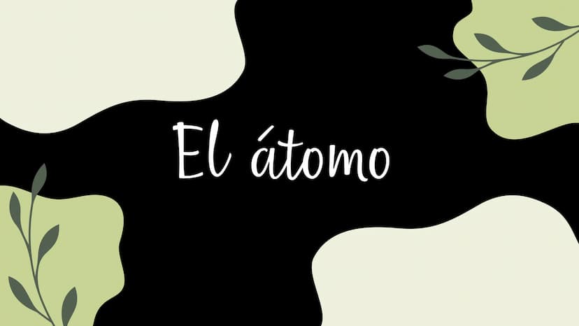 El átomo •
¿QUE ES?
Es la unidad fundamental de los
elementos químicos. Consiste
en un núcleo que contiene
protones cargados
positivamente y