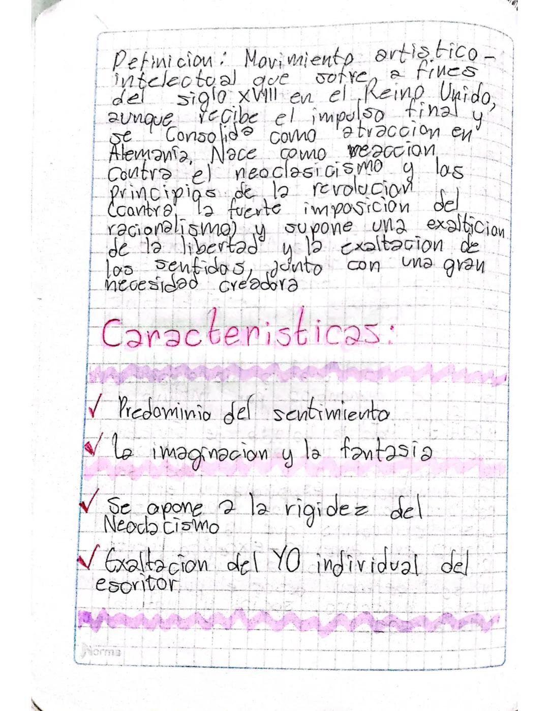 # romanticismo

contexto: La literatura hispanoamericana
se hace romantica par influja
de Europa. El a de Diciembre de
1824 je libra la, bal