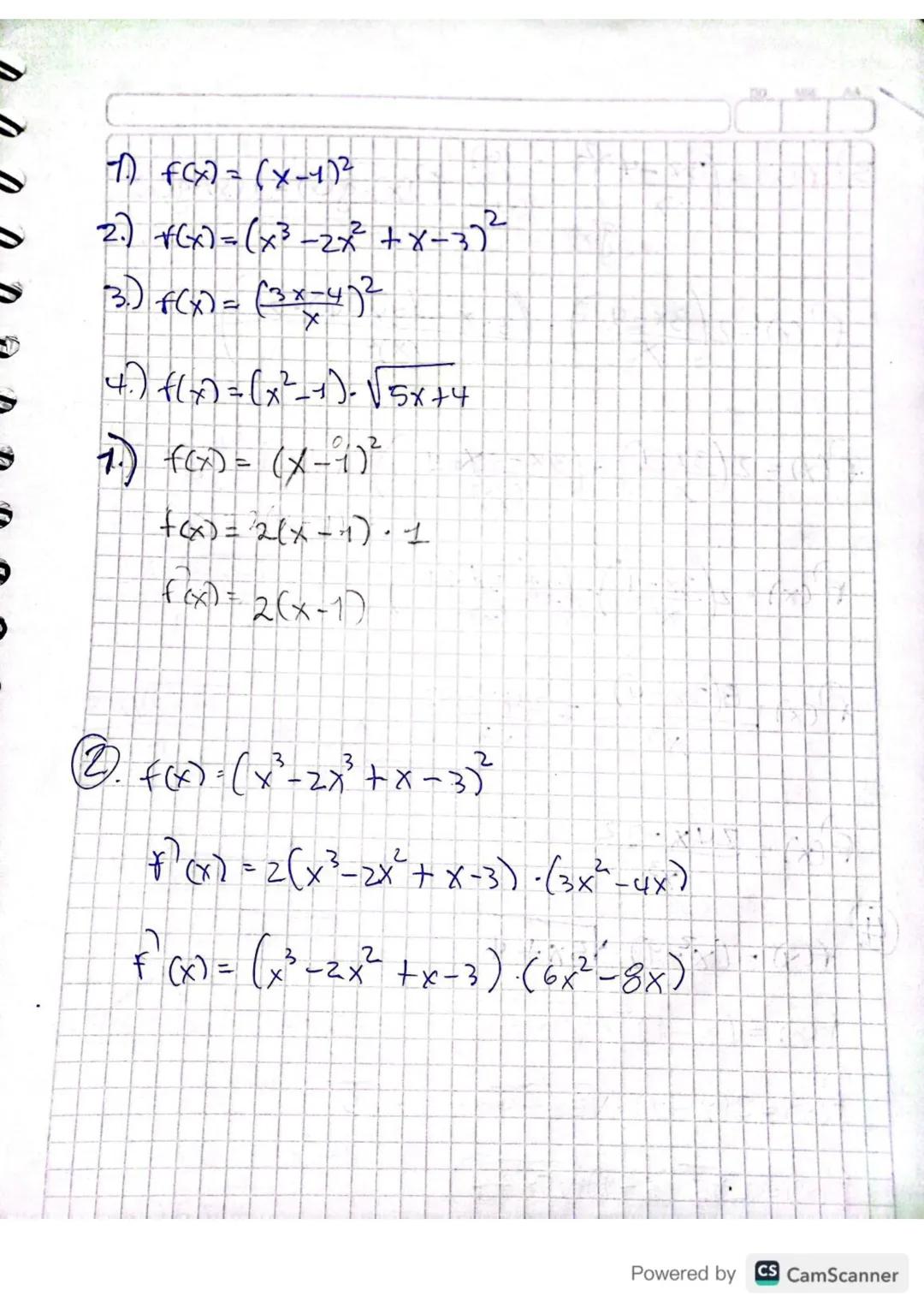 REGLAS DE
DERIVACIÓN
A partir de la definición de derivadas se pueden
deducir algonas reglas generales de derivación
las Coales permiten cal