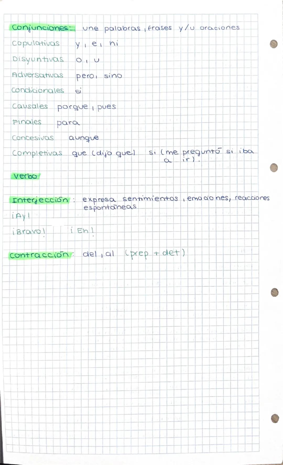 # Categorías gramaticales

Sustantivo: común/propio/individual/colectivo/
concreto abstracto

Preposición: a, ante, bajo, cabe, con, contra,