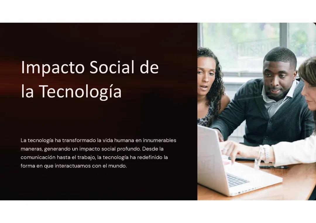 Impacto Social de la Tecnología: 