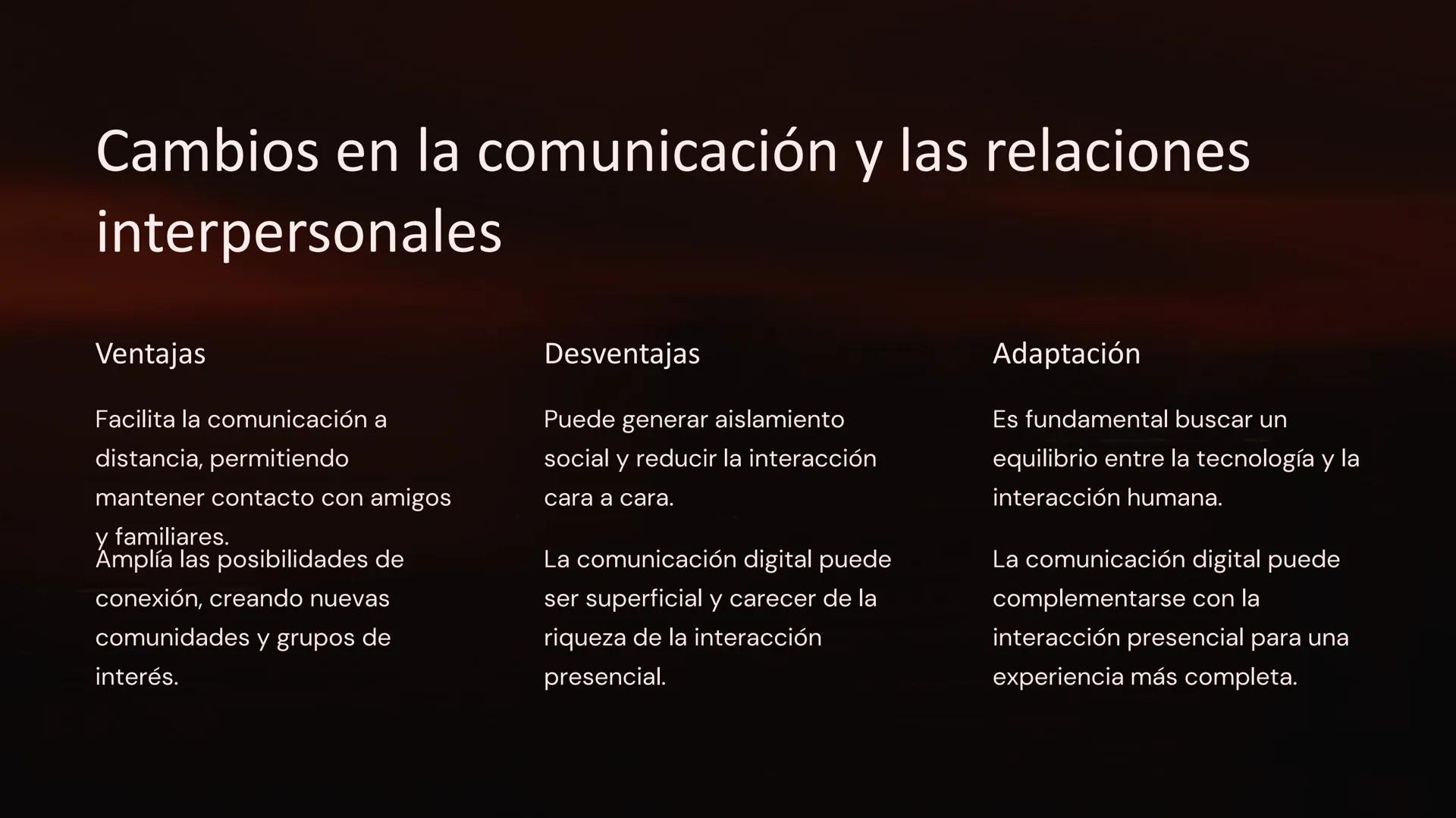Impacto Social de
la Tecnología
DISSON
DISS
La tecnología ha transformado la vida humana en innumerables
maneras, generando un impacto socia