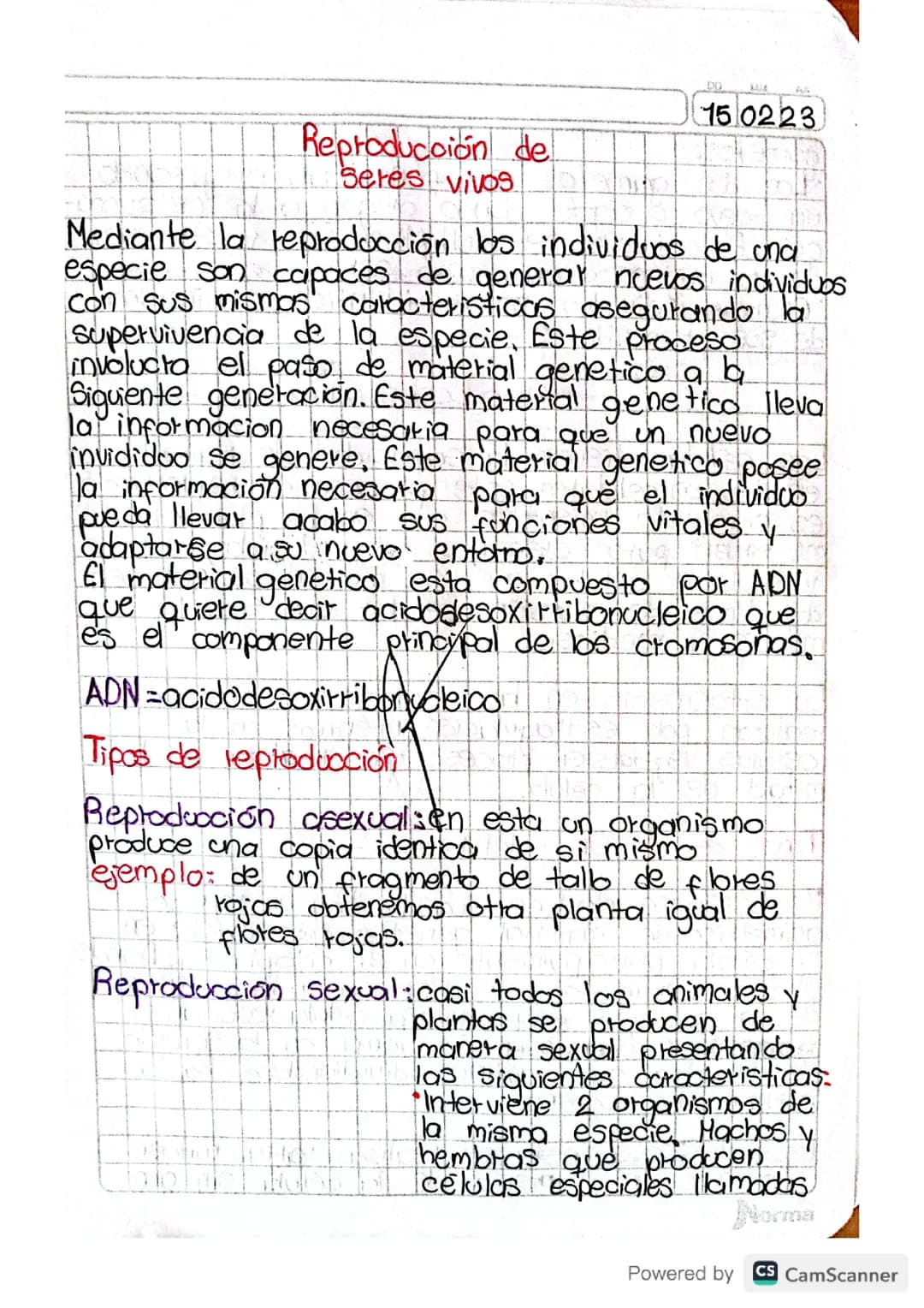 Reproducción de seres vivos y reproducción celular