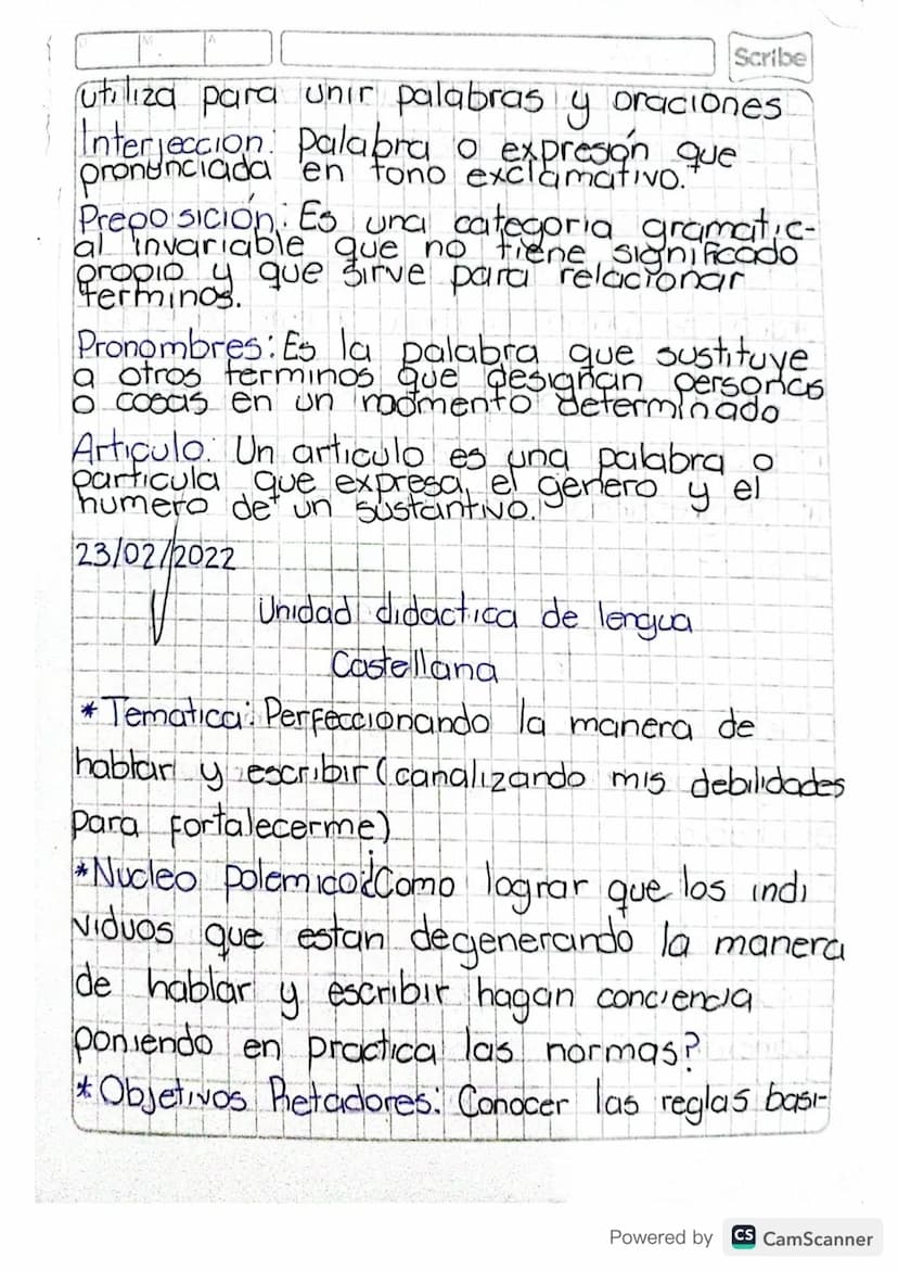 Scribe Madelaine
18-02-2022
ejecsk
Predicado: Es lo que se dige del sujeto,olog
Sujeto: Es quien realiza la acción o re cae
la accion
Ejempl