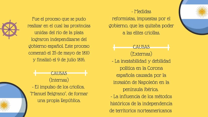 La independencia de
Argentina
Mariana Romero
Historia
n n n
" PERSONAJES IMPORTANTES
- Cornelio Saavedra: (1759 - 1829), presidente de la Pr