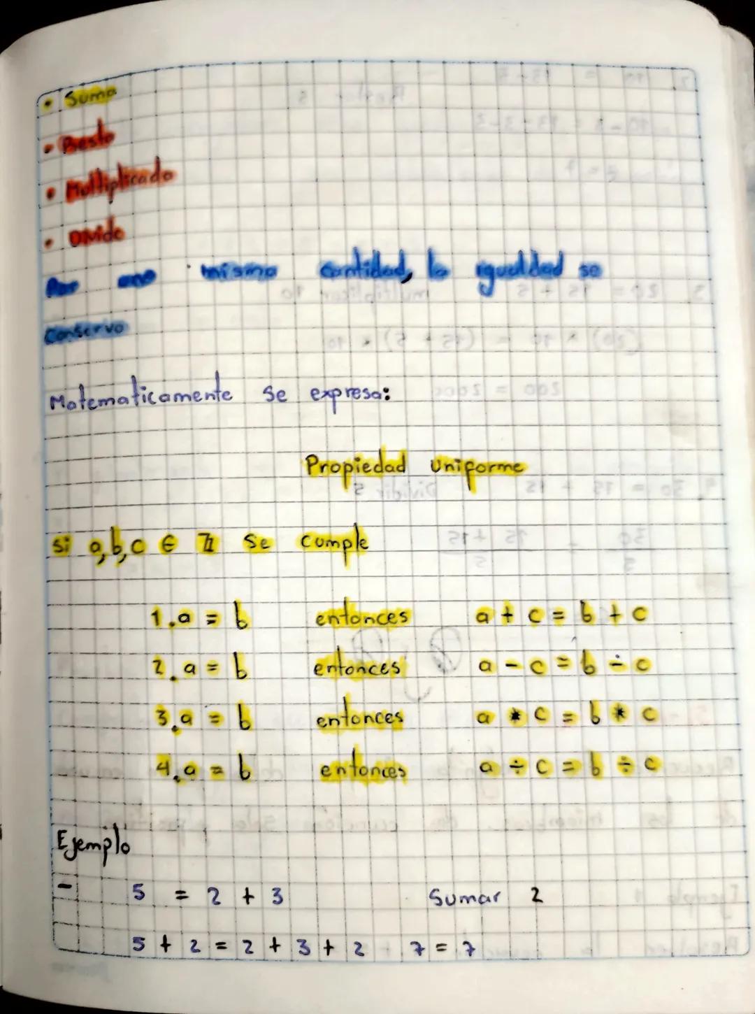 3*[-5 -126]=

3 *[-131]=

3 *[-131]=-393

Ecuaciones en el

Conjunto de los

números

Enteros

Una ecuación es una igualdad en la que hay

U