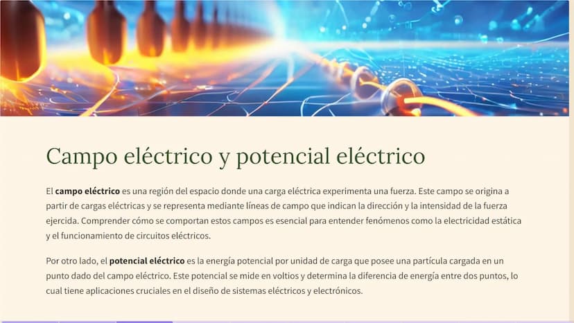 Introducción a la
electricidad y el
magnetismo
Bienvenidos a un viaje fascinante por el mundo de la electricidad y el
magnetismo, dos fenóme