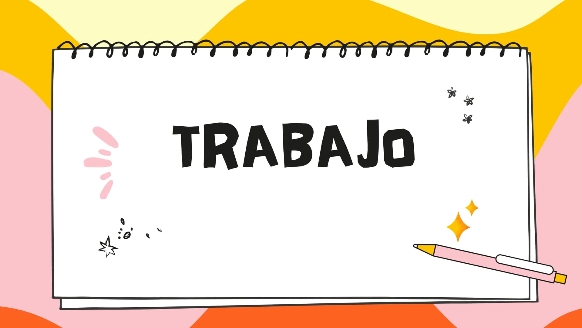 TRABAJO QUE ES?
El trabajo es la fuerza que
se realiza para desplazar
un objeto de un punto A a
un punto B
F FORMULA
W = F⋅ d
W= Trabajo (J)