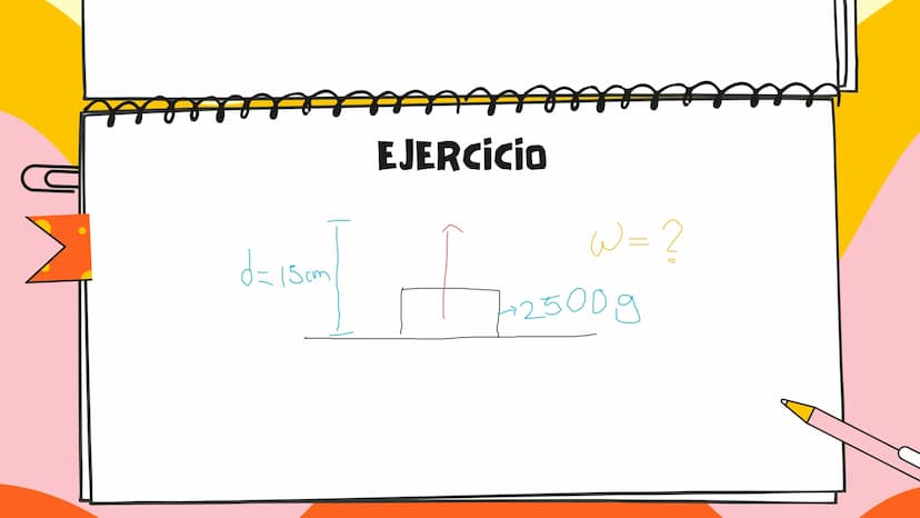 TRABAJO QUE ES?
El trabajo es la fuerza que
se realiza para desplazar
un objeto de un punto A a
un punto B
F FORMULA
W = F⋅ d
W= Trabajo (J)
