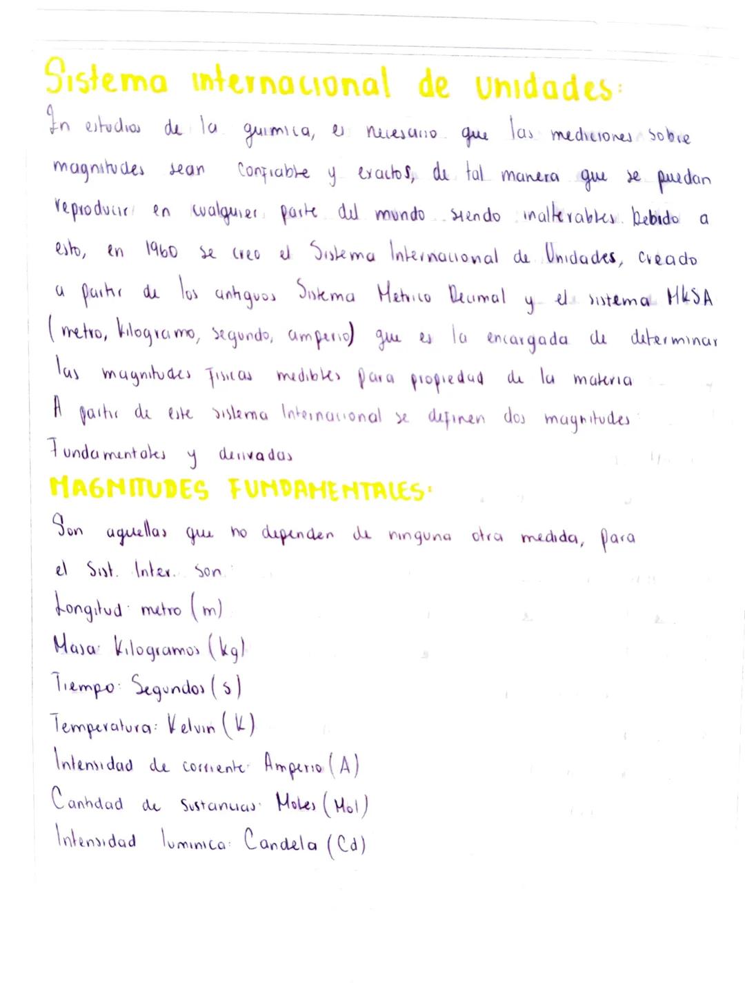 # UNIDADES DE MEDIDA:

Segun. Brown, las unidades de medida es la asociacion que se trene
entre las distintas propiedades de la materia con 