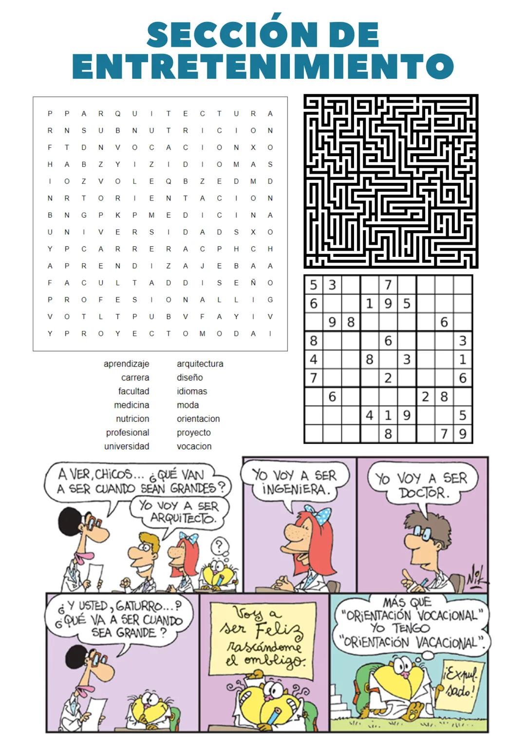 # NO SÉ QUE
ESTUDIAR

Elige tu carrera ideal

# LA ORIENTACIÓN
VOCACIONAL

Hoy en día una de las mayores
problemáticas es el no saber que
es