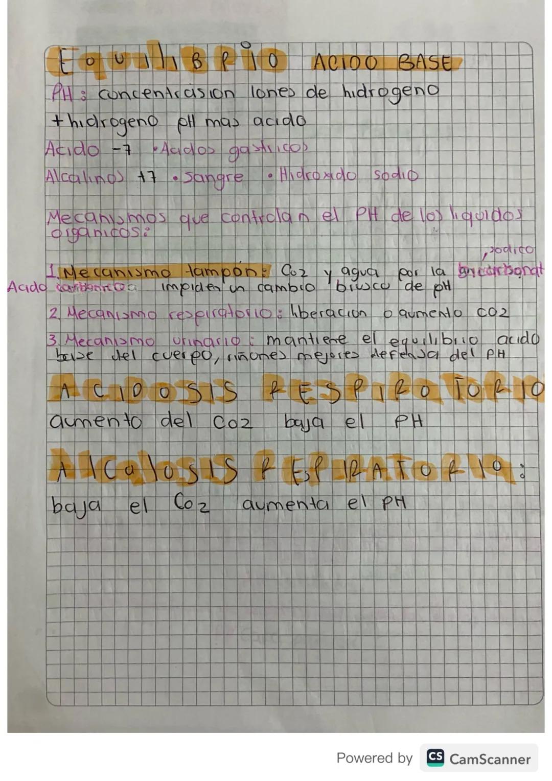 El Balance Ácido-Base del Cuerpo Humano