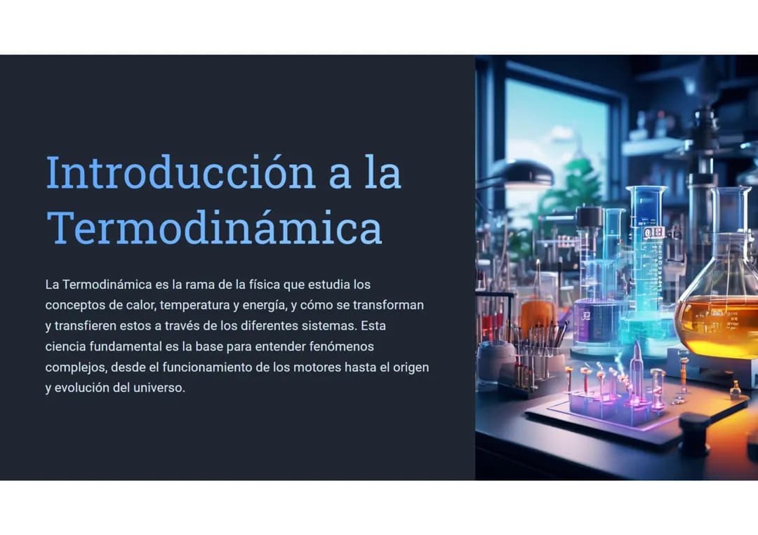 Introducción a la Termodinámica
