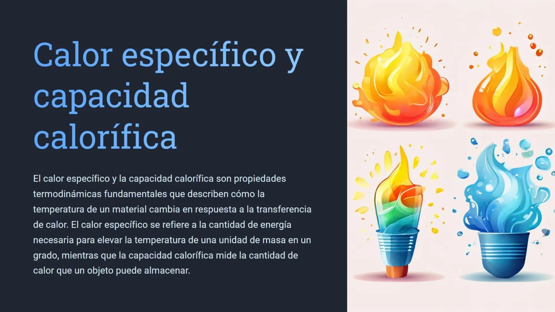 Introducción a la
Termodinámica
La Termodinámica es la rama de la física que estudia los
conceptos de calor, temperatura y energía, y cómo s