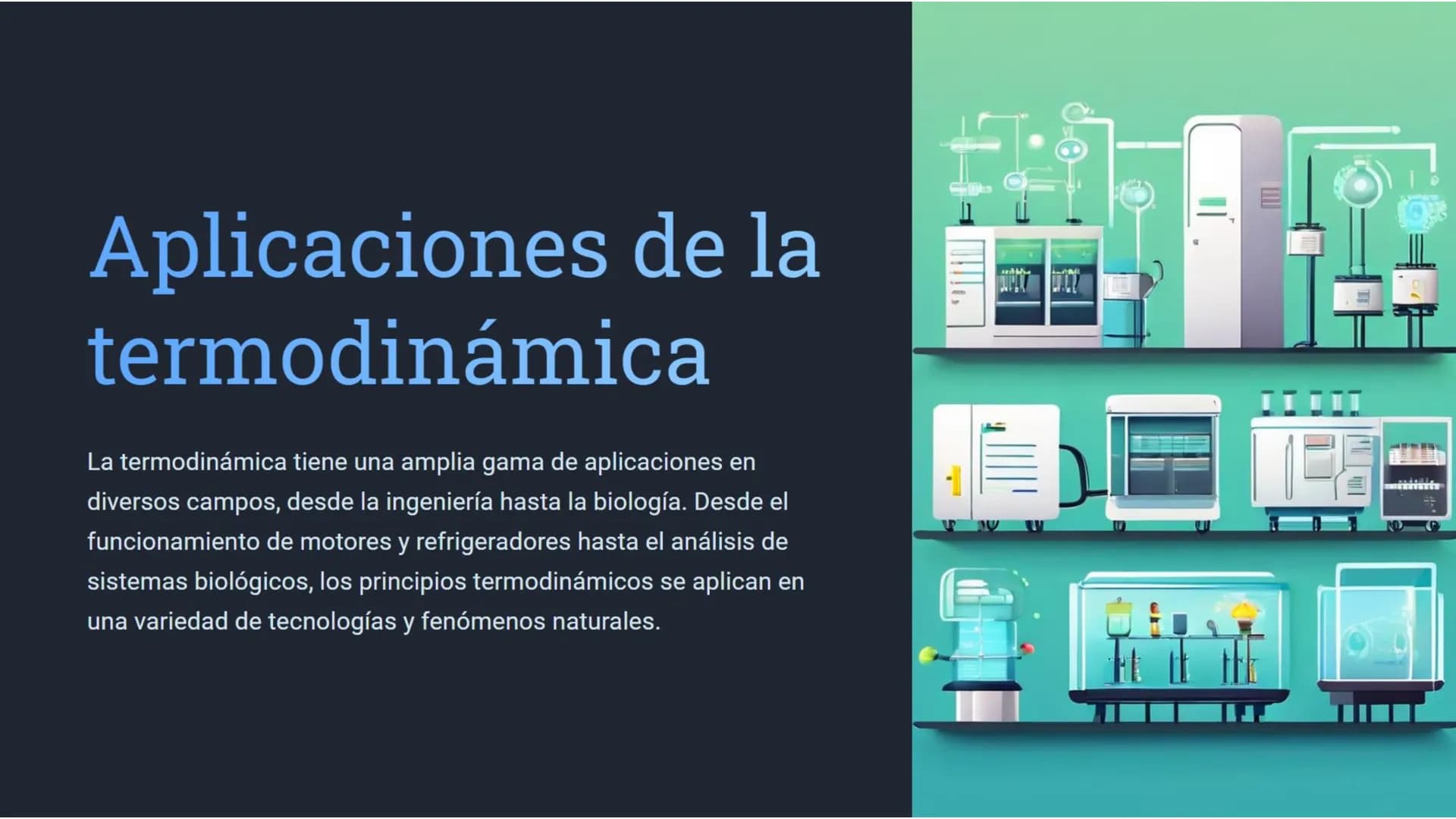 Introducción a la
Termodinámica
La Termodinámica es la rama de la física que estudia los
conceptos de calor, temperatura y energía, y cómo s