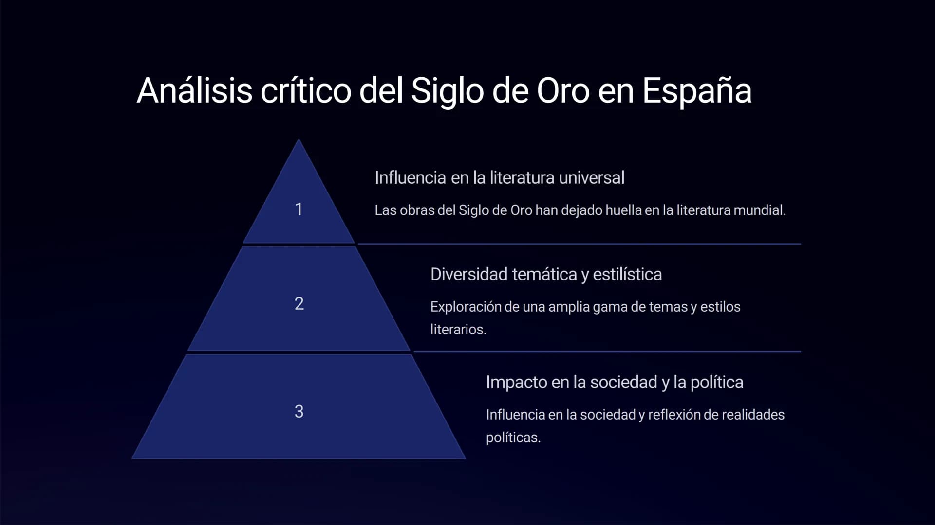 Siglo de Oro en España
El Siglo de Oro en España fue un periodo de gran esplendor cultural y artístico
que abarcó los siglos XVI y XVII. Dur