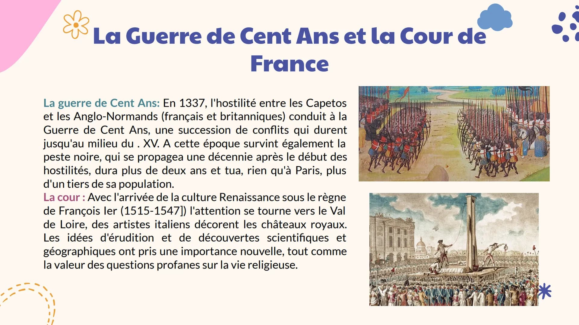 France
* 01
Liste des contenus
02
Caractéristiques
principales
04
Gastronomie
Culture
05
03
Historie
Destin à visite Introduction
Dans cette