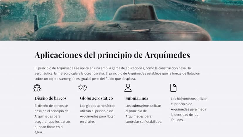 la hidrostática
La hidrostática es la rama de la mecánica de fluidos que
estudia los fluidos en reposo. Es una ciencia fundamental que
tiene