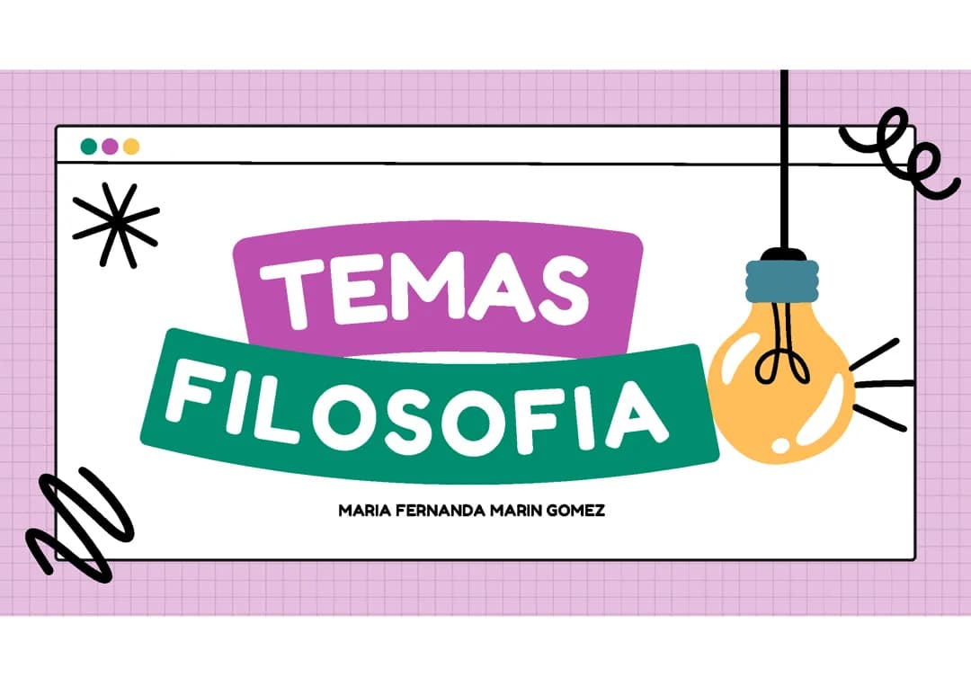 Temas filosofía 