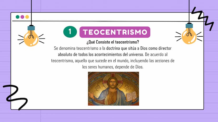 TEMAS
FILOSOFIA
г
MARIA FERNANDA MARIN GOMEZ 1
TEOCENTRISMO
¿Qué Consiste el teocentrismo?
Se denomina teocentrismo a la doctrina que sitúa 