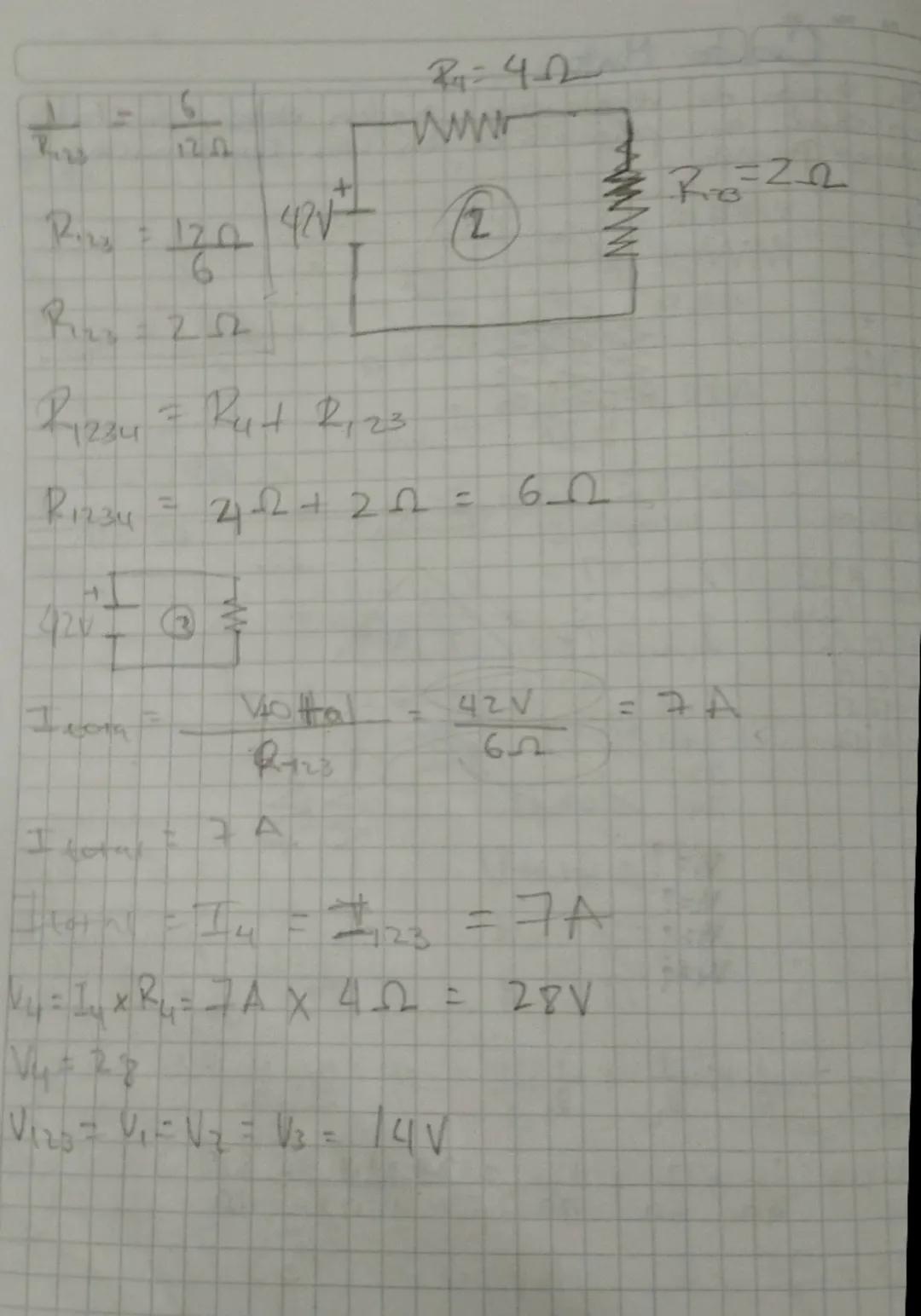 "Circuito electrico"
*Resistencia en serie
www ww
Es
E=V+
I
I
T
RI
V
www.
Requi= 202
R=100 R2= 20.0
wwww
I
I
<
I
V
Ris 1022
R2=2012
Requi= R