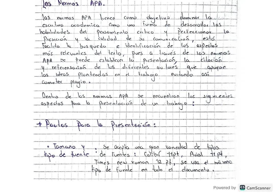 Guía de Normas APA: Citaciones y Referencias