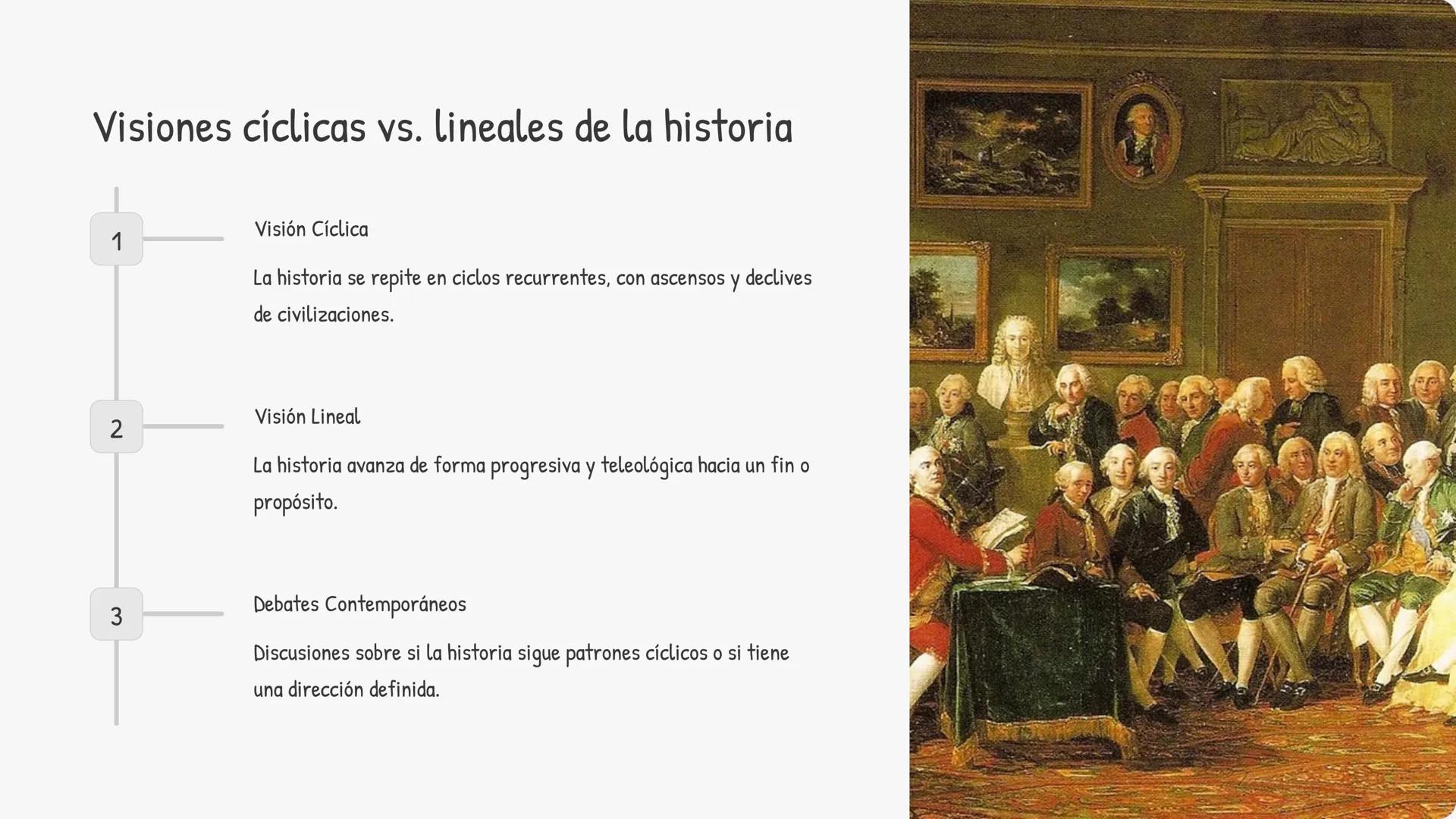 # la filosofía de la historia

La filosofía de la historia es una rama de la filosofía que estudia el significado y
el desarrollo de la hist