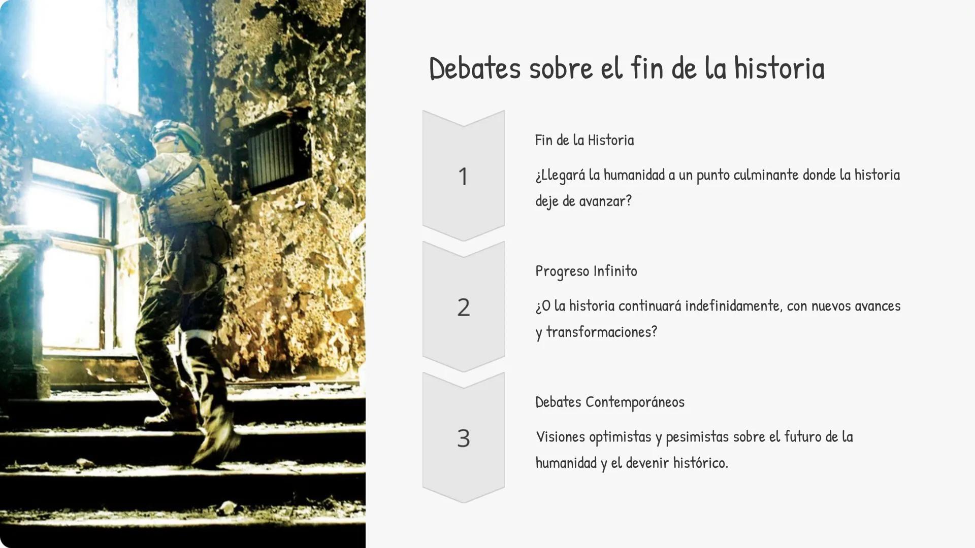 # la filosofía de la historia

La filosofía de la historia es una rama de la filosofía que estudia el significado y
el desarrollo de la hist