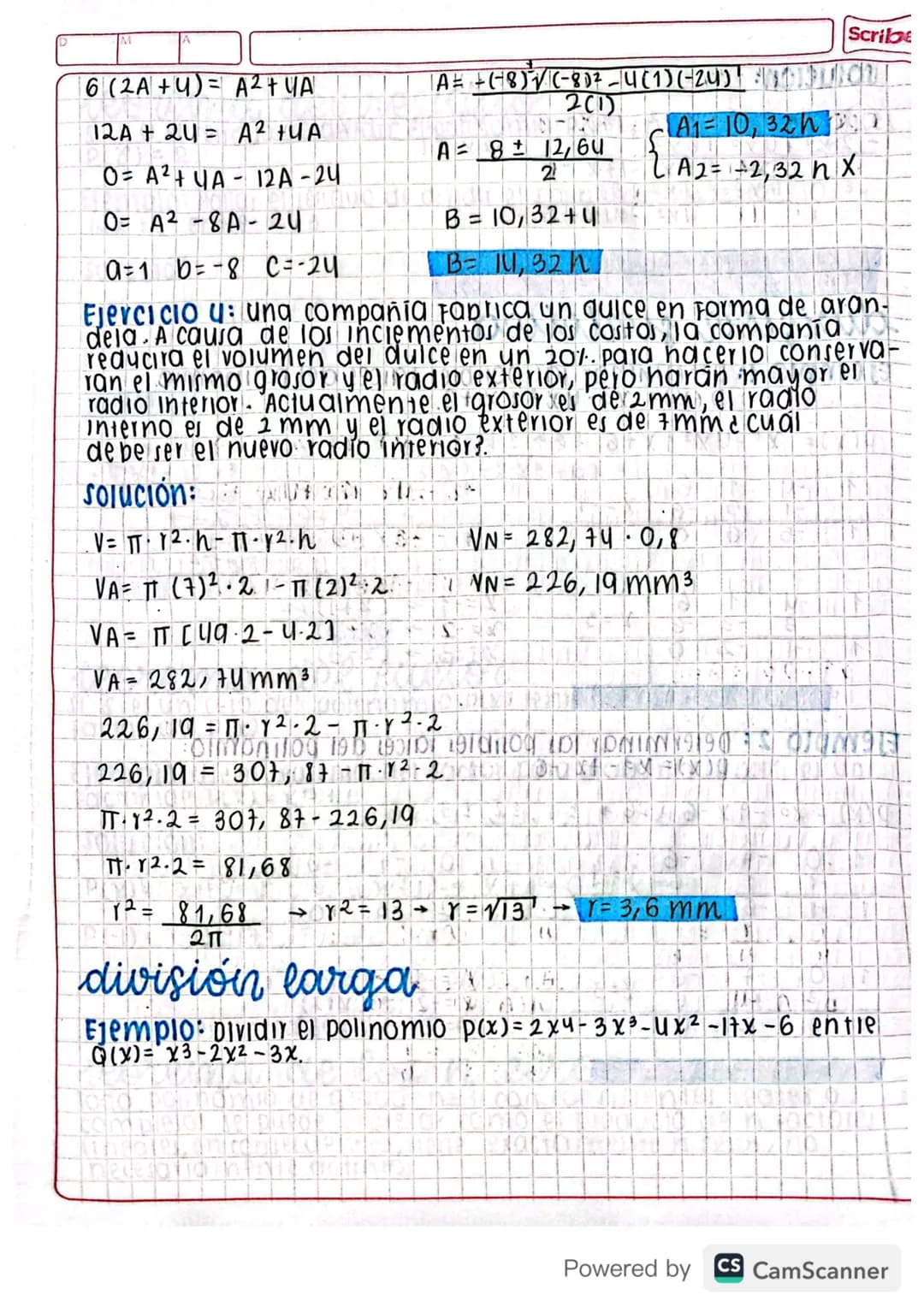 polinomios
Un polinomio real en la variable "x" es cualquier expresión de la
Forma an xn+ an-1 xn-1 + an-2-Xn-24.01 x + Ooidonge
IOS COP Fic