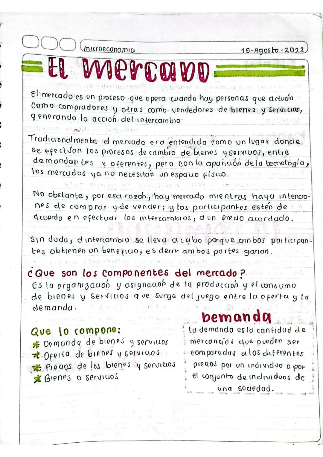 000
microeconomia
15-Agosto-2022
# El merca

El mercado es un proceso que opera cuando hay personas que actuón
Como compradores y otras como
