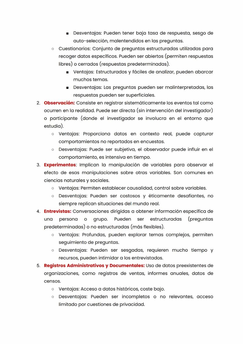 Estadística: recolección y representación de datos
1. Introducción a la Estadística
La estadística es la ciencia que se encarga de la recole