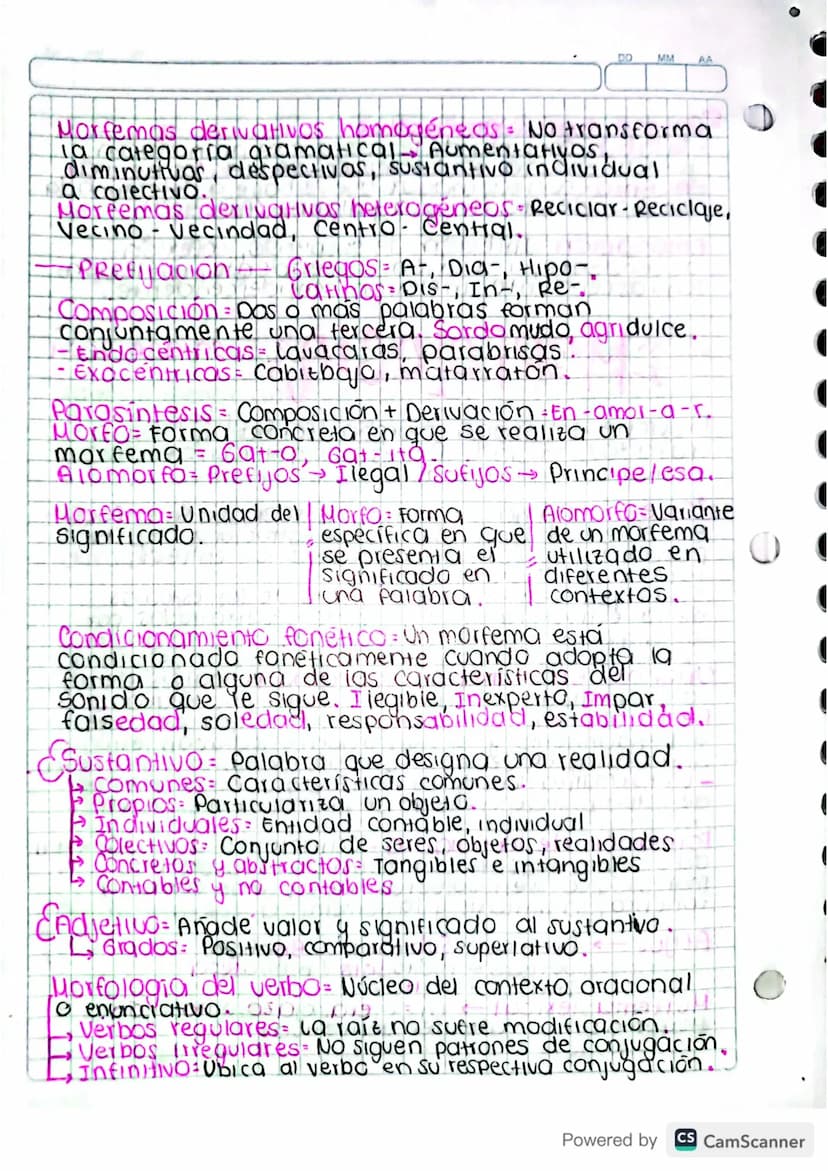MORFOLOGIA
29/08/2024
29/0BR/2024
3=2/25 la 2070
9
Proviene del griego "morpho - forma" y "logia-
tratado/ ciencia". Por esto significa clen