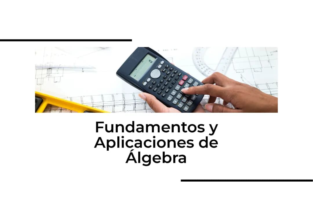 El algebra