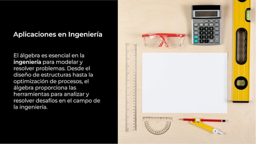s
6
=
8
5
X
7
4
O
Fundamentos y
Aplicaciones de
Álgebra Introducción
El álgebra es una rama de las
matemáticas que estudia las
estructuras, 