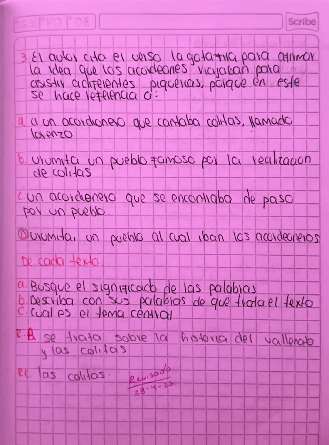 Scribe
2804 2025
Guia de preparación ictes saber 11
lectura critica
• Que evalua lectura critica en el tes.?
Evalua la capacidad de los estu
