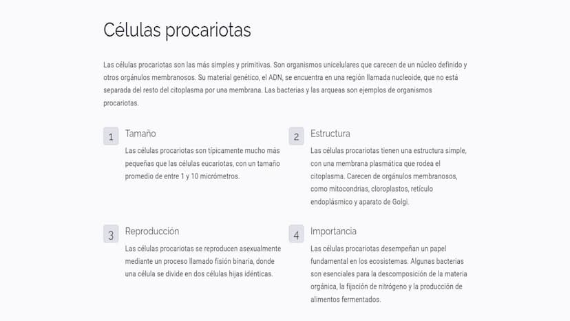 Introducción a los
tipos de células
La célula es la unidad fundamental de la vida. Todos los organismos vivos, desde
los más simples hasta l