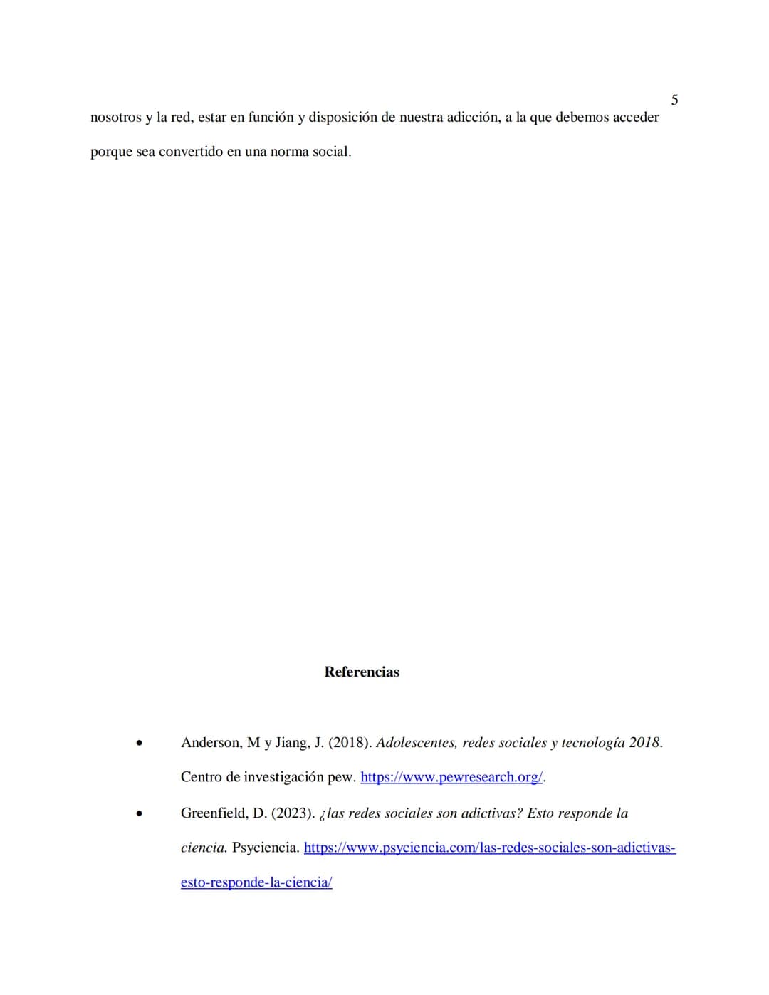 Dificultad en el autocontrol de las redes sociales
1
Dificultad en el autocontrol de las redes sociales
"Gran parte de las dificultades por 