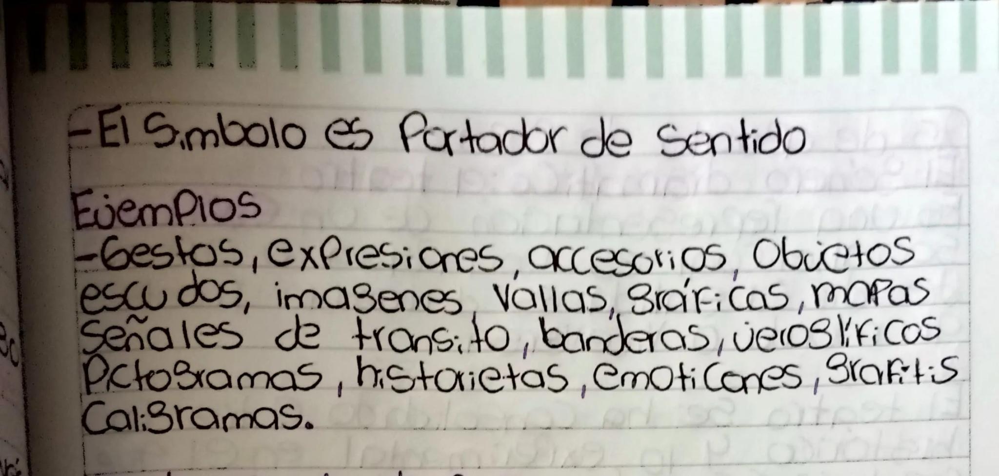 # Sono linguistico
-El signo es un Objeto. O un Sesto.
que fuede ser representación de muchas
Cosas 4 Se vuelven elementos de
Comunicación

