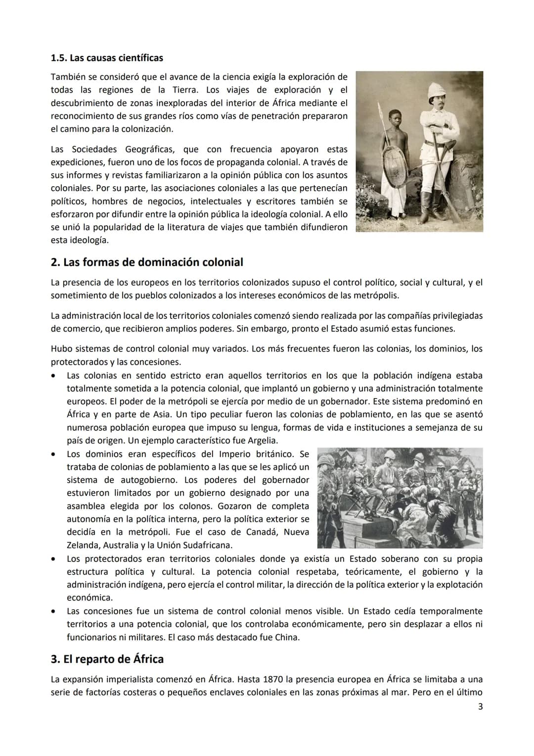 Tema 5: El imperialismo del siglo XIX
A comienzos del siglo XIX desaparecieron los rasgos del
colonialismo europeo de la Edad Moderna, que s