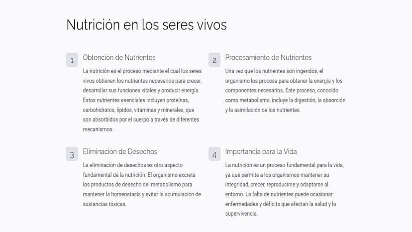 Introducción a las
funciones vitales
Las funciones vitales son procesos esenciales que permiten a los seres vivos
mantener la vida y perpetu