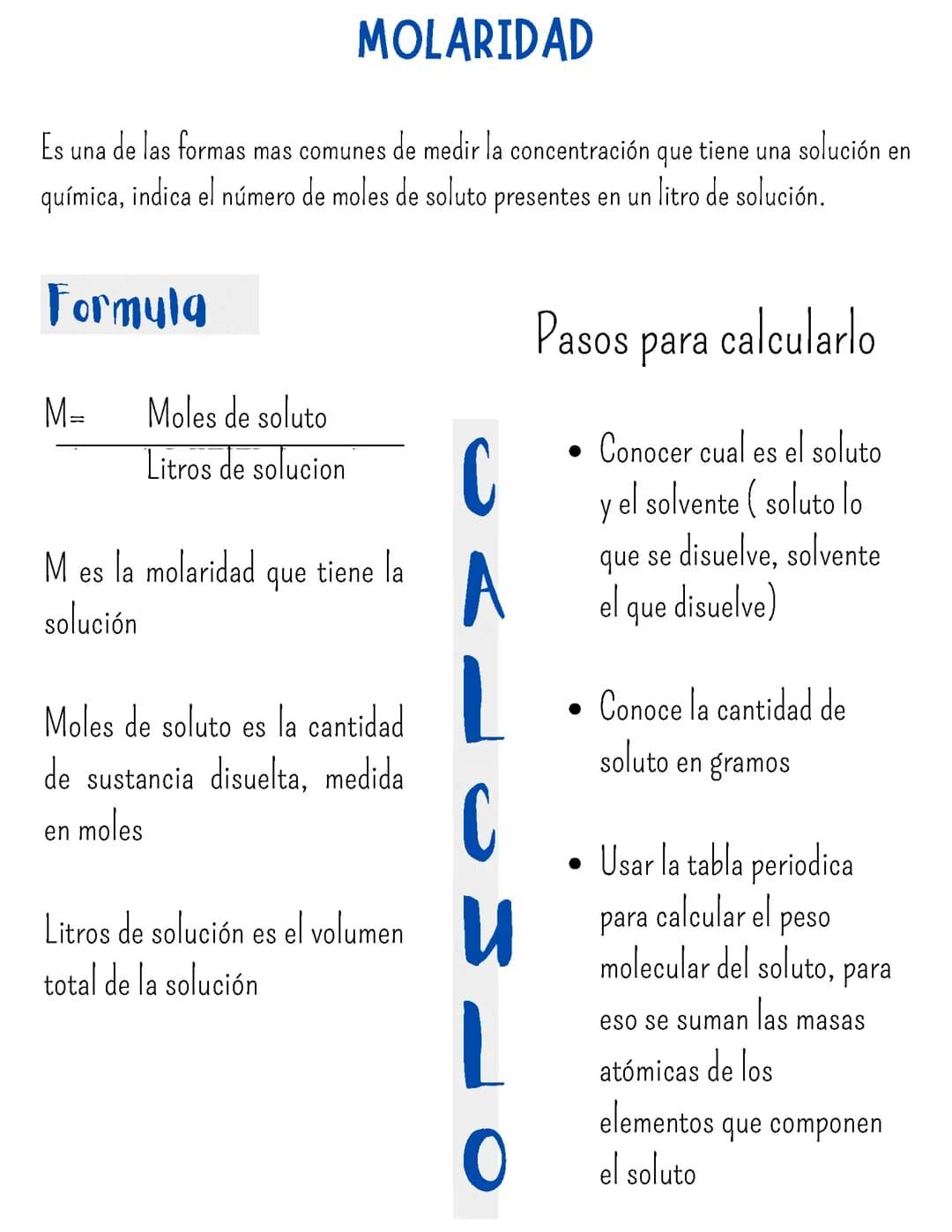 MOLARIDAD