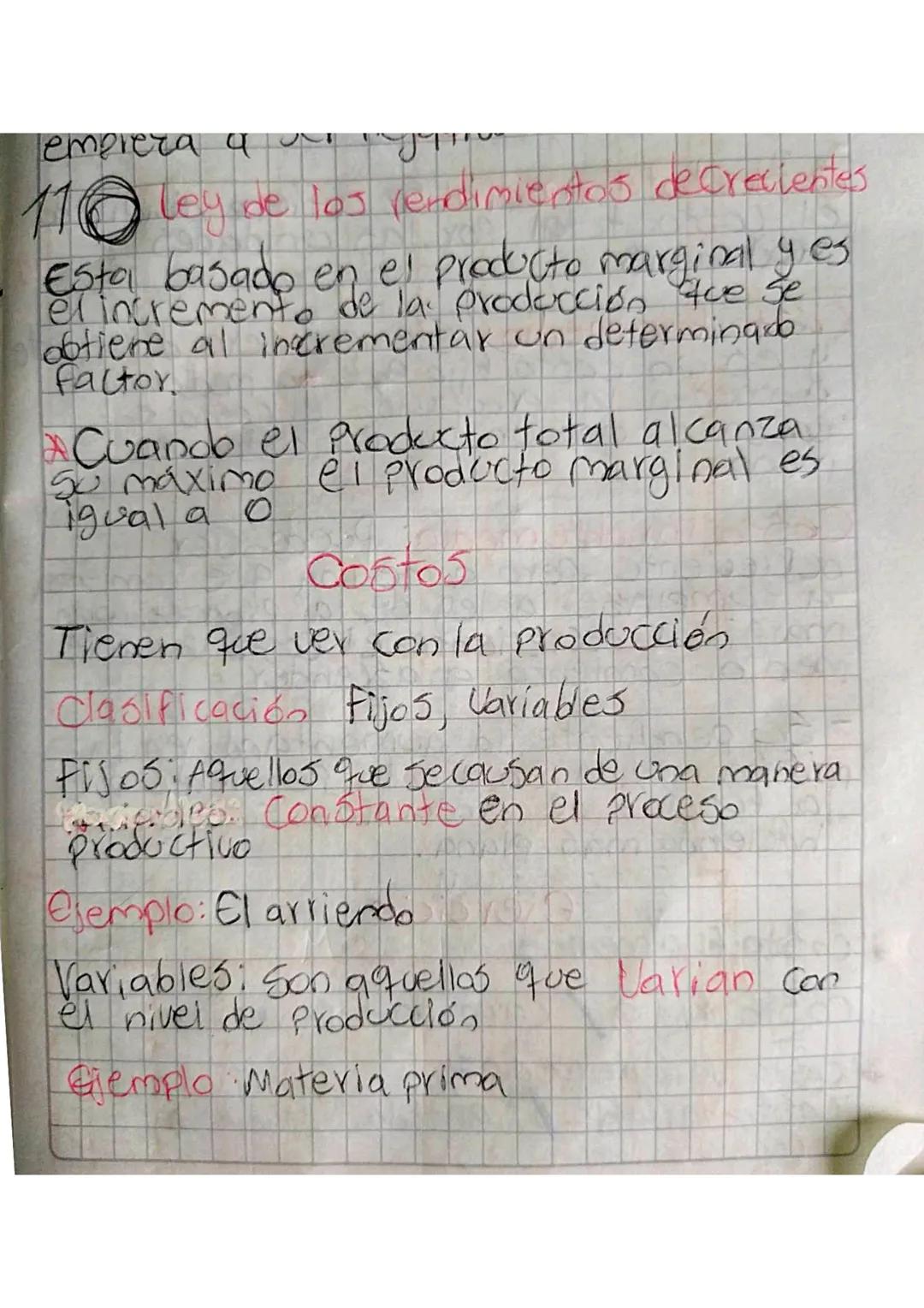 emprera angi

11 Ley de los rendimientos decrecientes

Esta basado en el producto marginal y es
el incremento de la producción que se
obtien