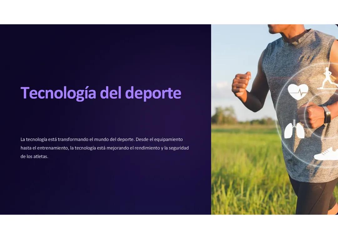 Tecnología del deporte